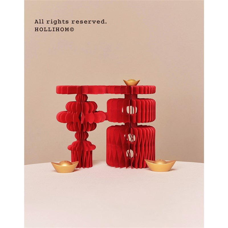 逅里Hollihom 百福齐臻 20新年春节装饰 乔迁新家中式高级摆件