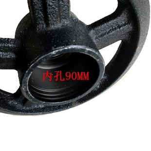 新款谷王中联收割机履带导向轮涨紧轮L履带机滚轮导向轮