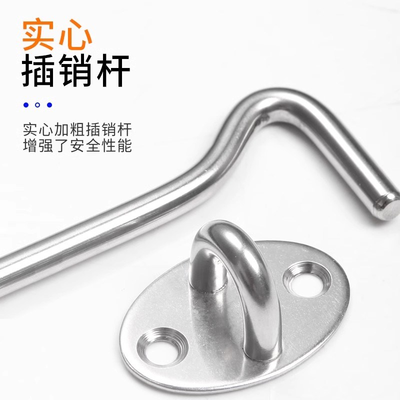 房车尾门挂钩 依维柯全顺大通五菱商务车露营车后门防风钩门卡扣