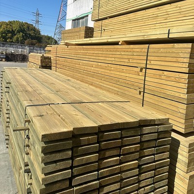 垫木枕木松木木方吊车支腿铁路工地桥木梁设备防溜大货车货箱半挂