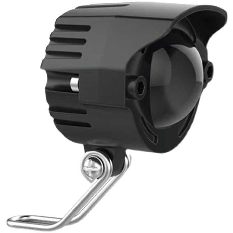 代驾车超亮大灯电动车前灯内置响喇叭车前二合一远光灯厂家