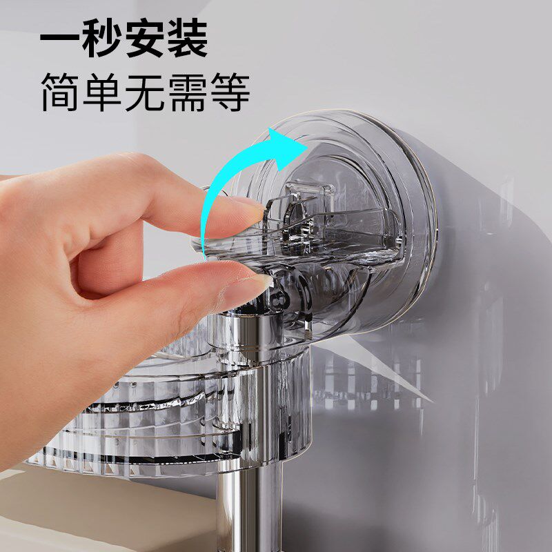 吸盘肥皂盒壁挂式免打多层香皂盒子沥水架洗漱台