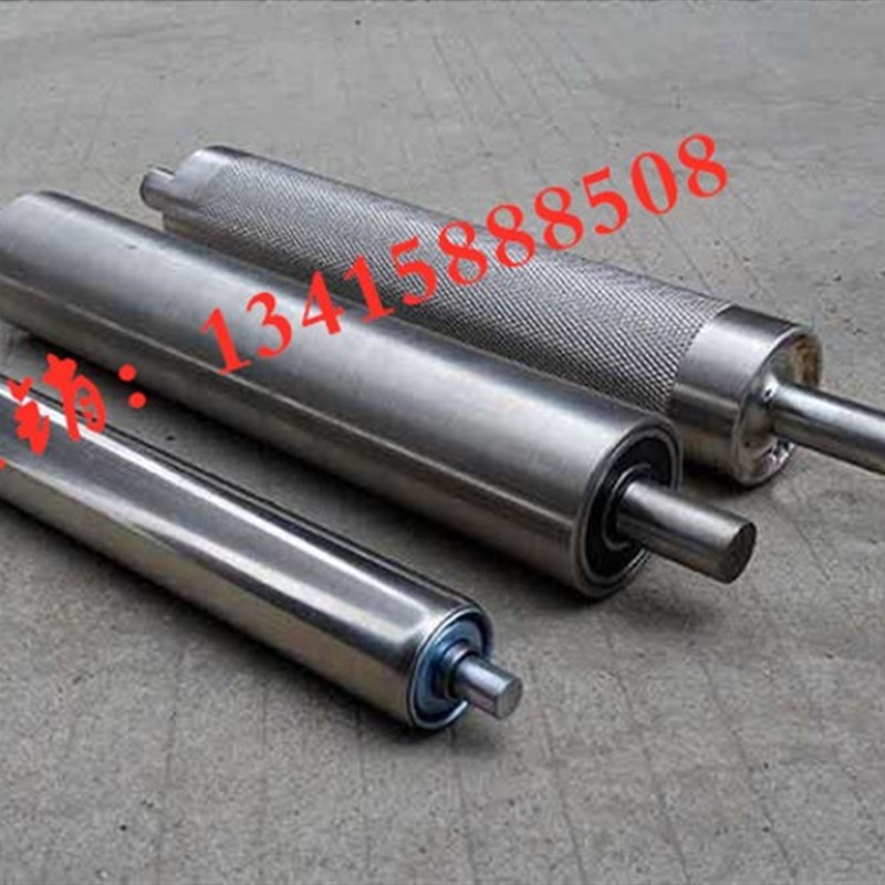 定制 流水线滚筒输送机重型从动滚无动力辊子传带托辊