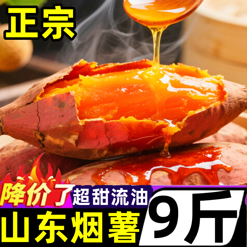 山东烟薯25号地瓜番薯板栗红薯