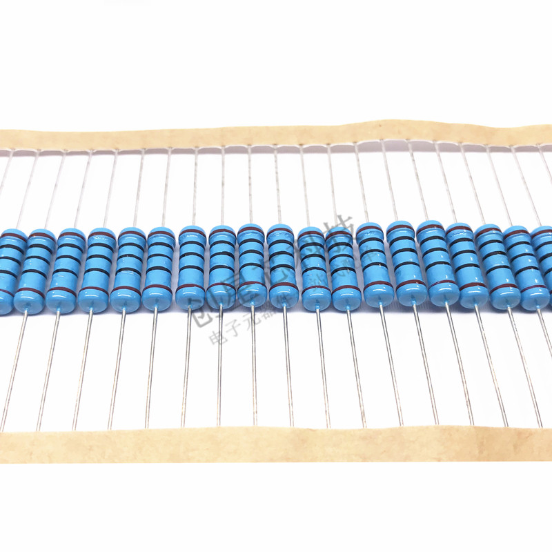 2W % 插件金属膜电阻包 样品包M 7种阻值 每种5只 共只