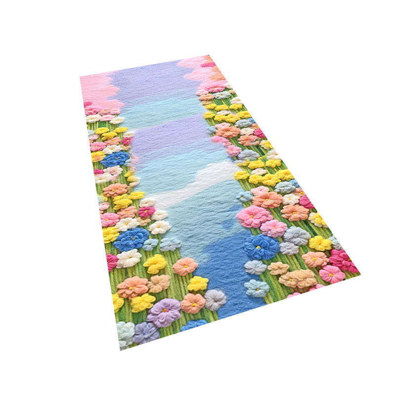 新款加厚卧室床边地毯耐脏免洗擦家用房间满铺小新地垫定制,居家布艺,床边毯,淘宝优惠券,粉丝福利购,淘宝优惠卷