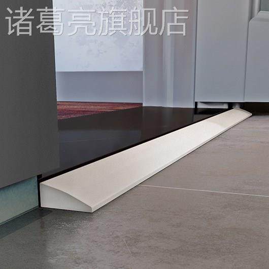 浴室门槛硅胶挡水条扫地机器人爬坡垫阳台玄关台阶斜坡垫台面防水