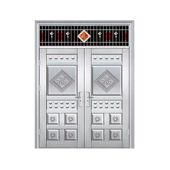 门钢化对子母门防盗入户大门进户门