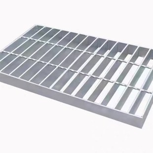 热板钢格板排下水沟盖板平台踏步板防滑齿形插接板镀锌钢格栅脚踏