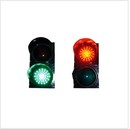 停车场单通道红绿灯控制系统 地下车库红绿灯信号灯LED交通信号灯