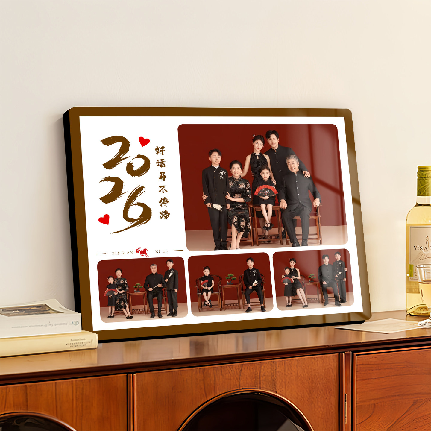 全家福相框摆台定制洗照片做成婚纱照挂墙相片打印加相册制作冲印