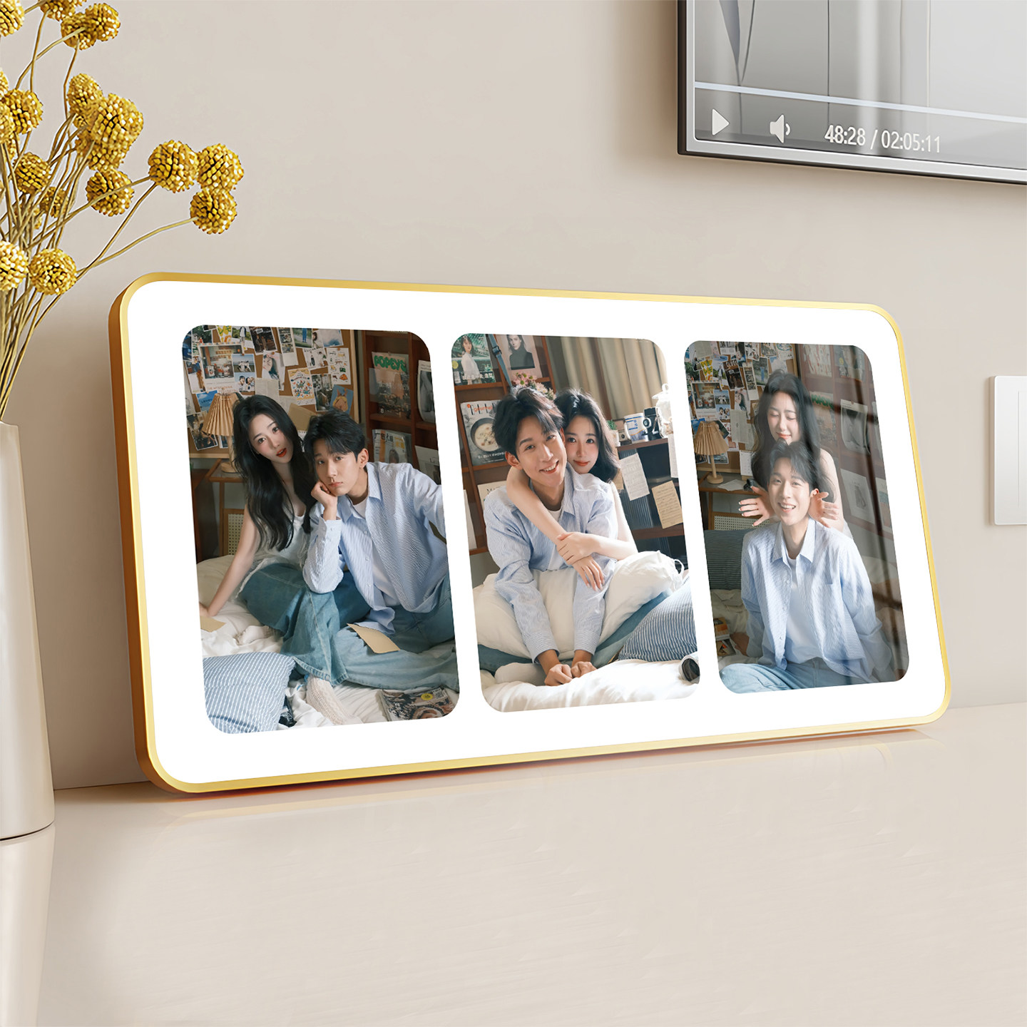 相框摆台照片定制洗婚纱照全家福