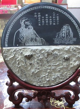 叶虫化石燕子石奇石古生物工艺礼品收藏招财家居客厅