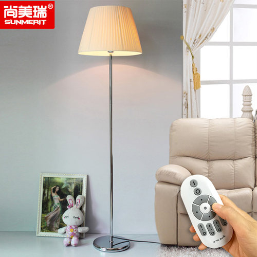 尚美瑞 现代落地灯 客厅饰灯创意卧室床落地灯遥控