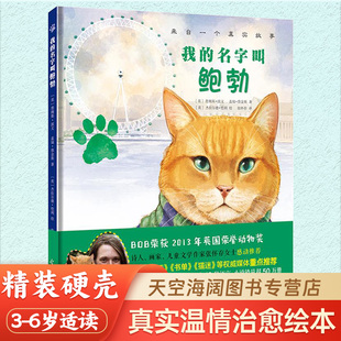 我的名字叫鲍勃街头艺人和流浪猫彼此生活的暖心故事绘本3-6岁