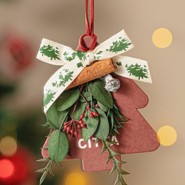 CITTA西苔圣诞车载香薰片家居衣柜香挂香氛除味清香固体汽车香片