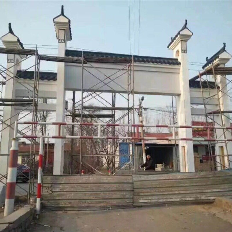 一体仿古瓦屋檐瓦门头瓦装饰瓦树脂瓦复古瓦仿真琉璃瓦PC塑料瓦