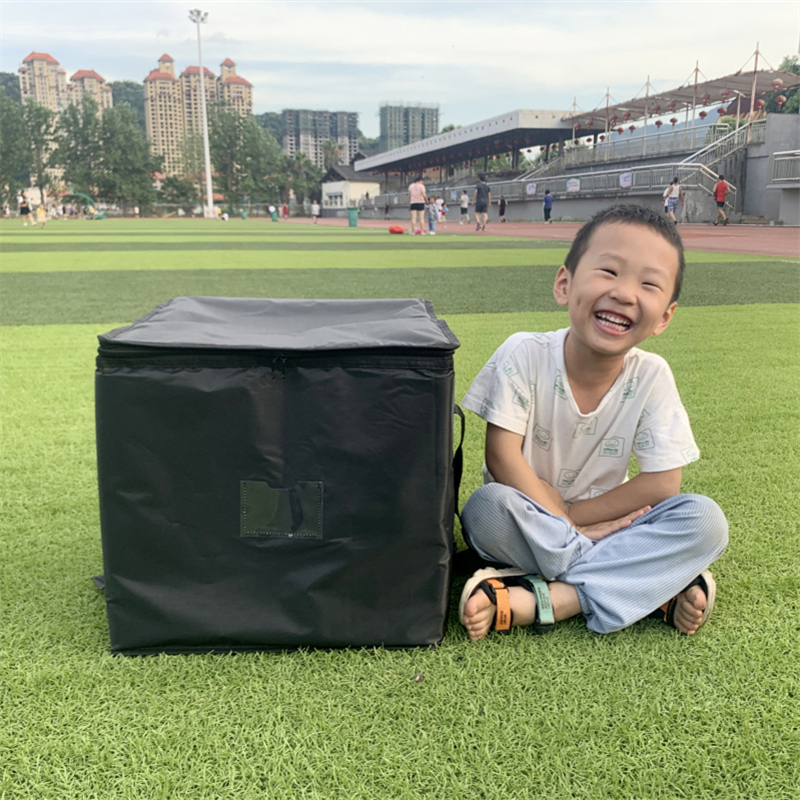 正方形牛津布保温包 装圆形打包盒加厚加高8寸10寸12寸披萨蛋糕袋