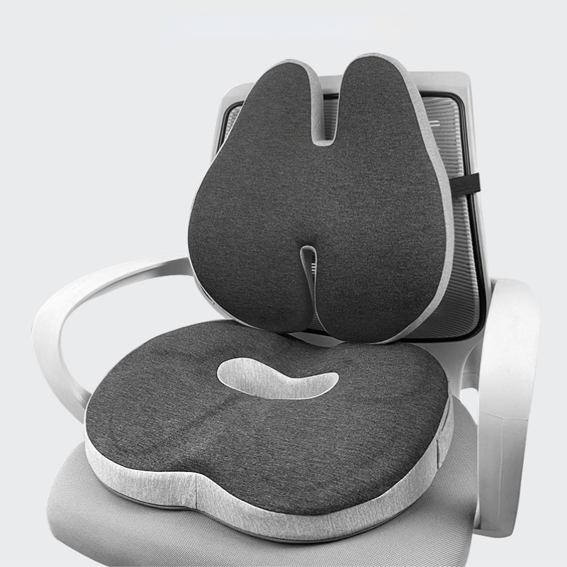 记忆棉办公室坐垫电竞椅久坐靠背护腰靠垫孕妇腰枕垫椅子靠垫