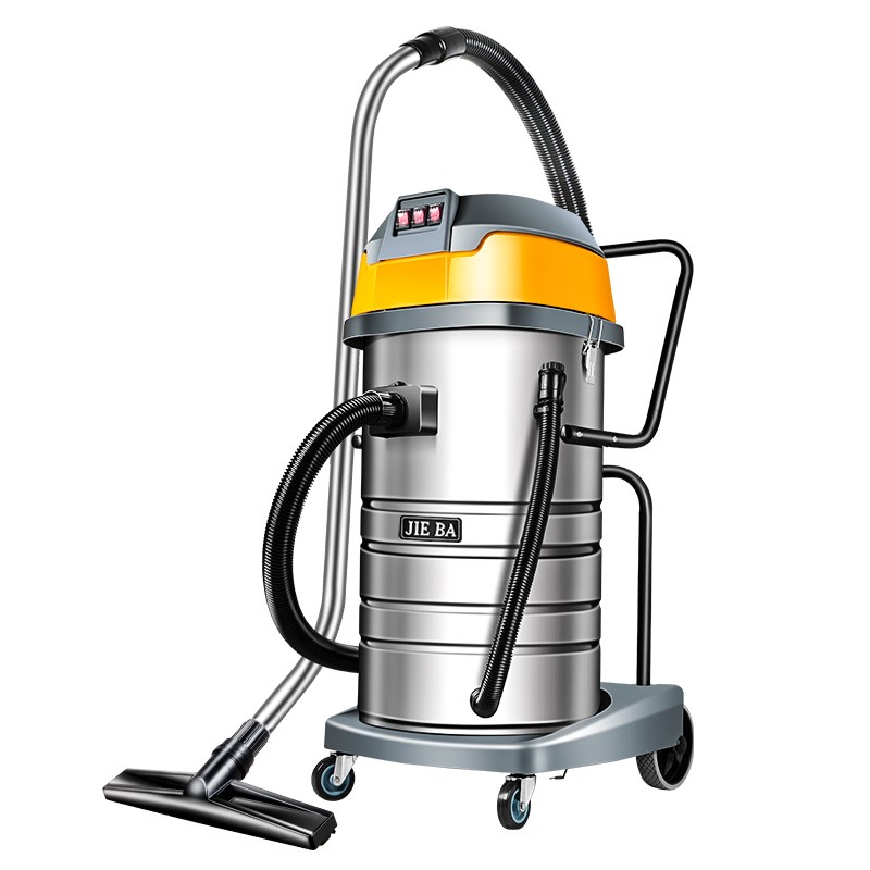 洁霸BF59工业用吸尘器强力大功率大型车间工厂粉尘L桶式吸水机