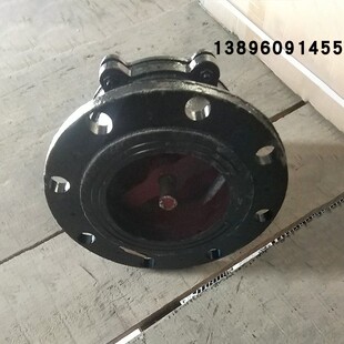法兰底水泵吸水止水止回单向铸铁井底N