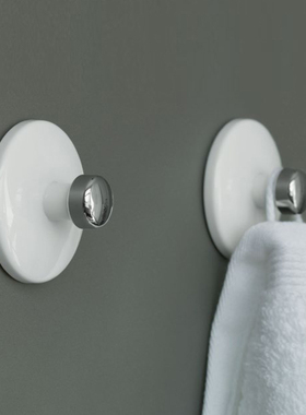 ill创意浴室强力防水装饰粘挂钩门后无痕粘钩毛巾免钉欧式