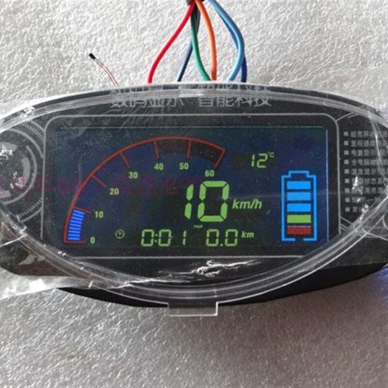 款电动车金茉莉雅士利液晶屏电量显示屏数字显示