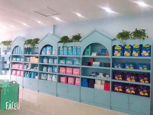 儿童游乐场乐园母婴店商场超市货架货柜书架手工架