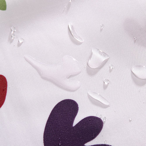 朵帘子加厚防水涤纶浴帘布帘遮光帘挂帘桌布