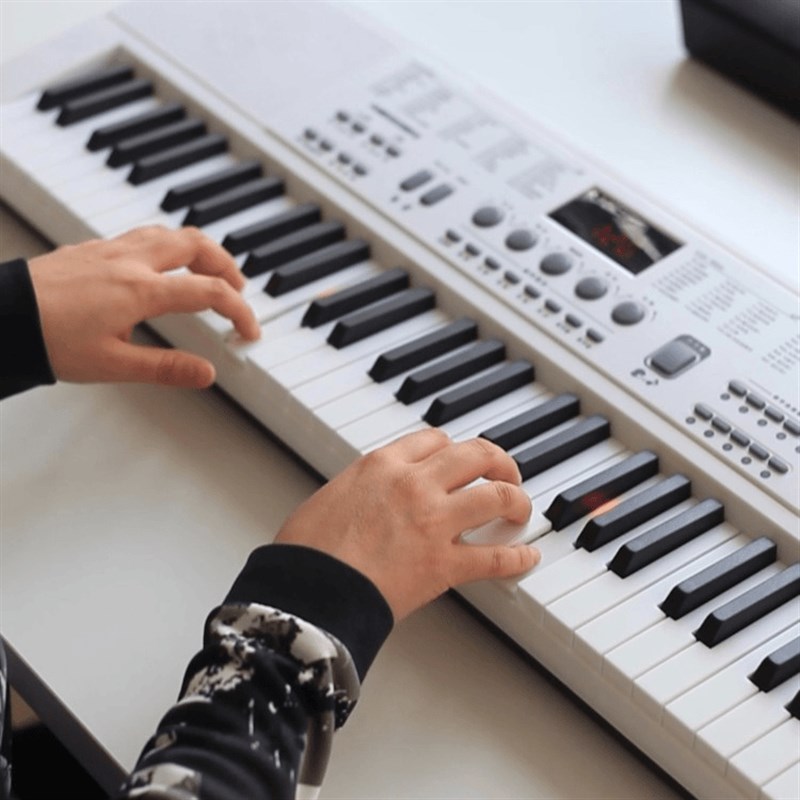 BIGFUN电子琴动手动脑启蒙小钢琴7键便携款式带琴谱数字贴小话筒