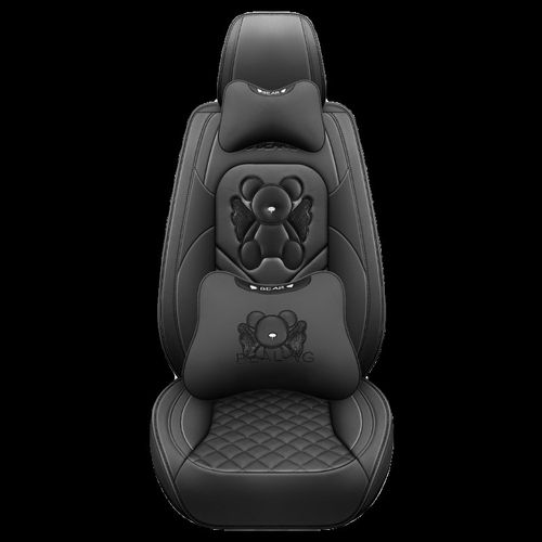 汽车坐垫卡通全皮全包围专用座垫坐座四季通用新款易打理耐磨