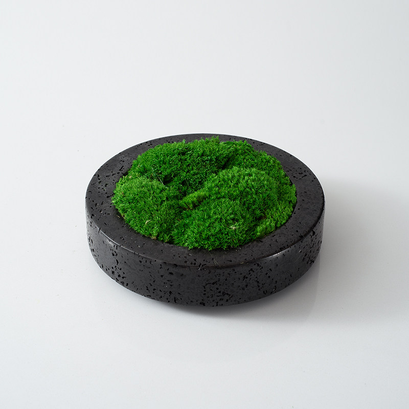 现代极简洞石苔藓客厅茶几角几装饰艺新侘寂风绿植摆设,家居饰品,仿真花/假花,淘宝优惠券,粉丝福利购,淘宝优惠卷