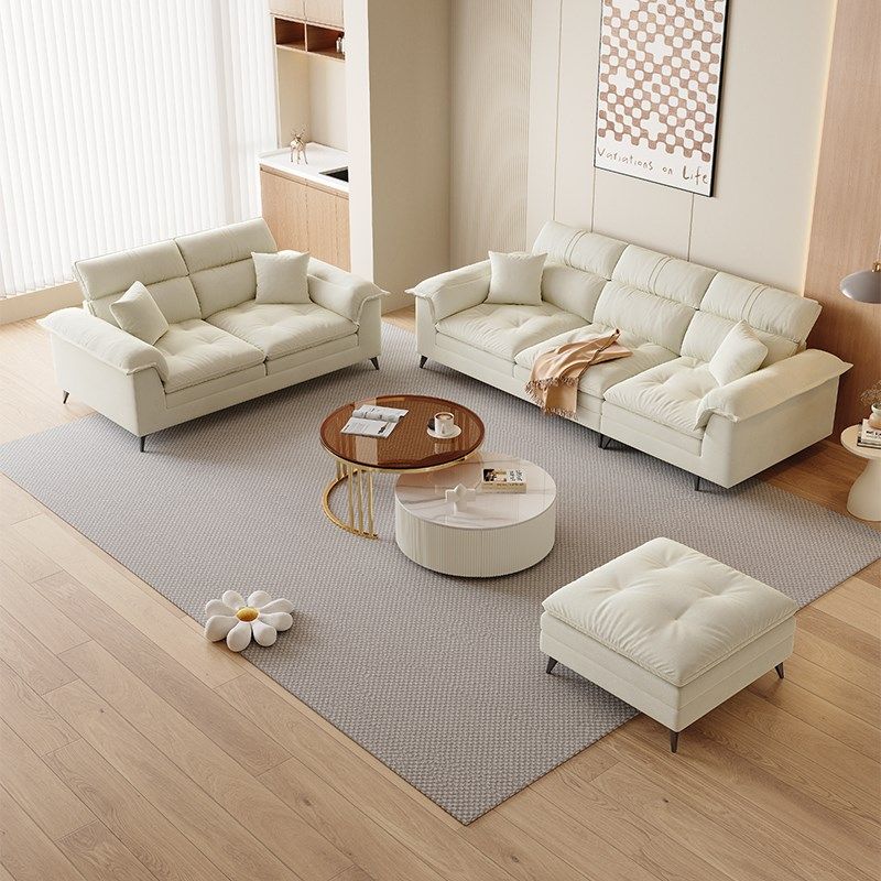 科技布艺沙发客厅新款奶油风家用现代小户型云朵实木沙发,住宅家具,布艺沙发,淘宝优惠券,粉丝福利购,淘宝优惠卷