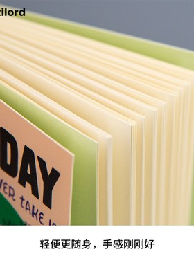 新品克纸张onilod横线笔记本 OOL OD记事本笔记录学加厚护眼