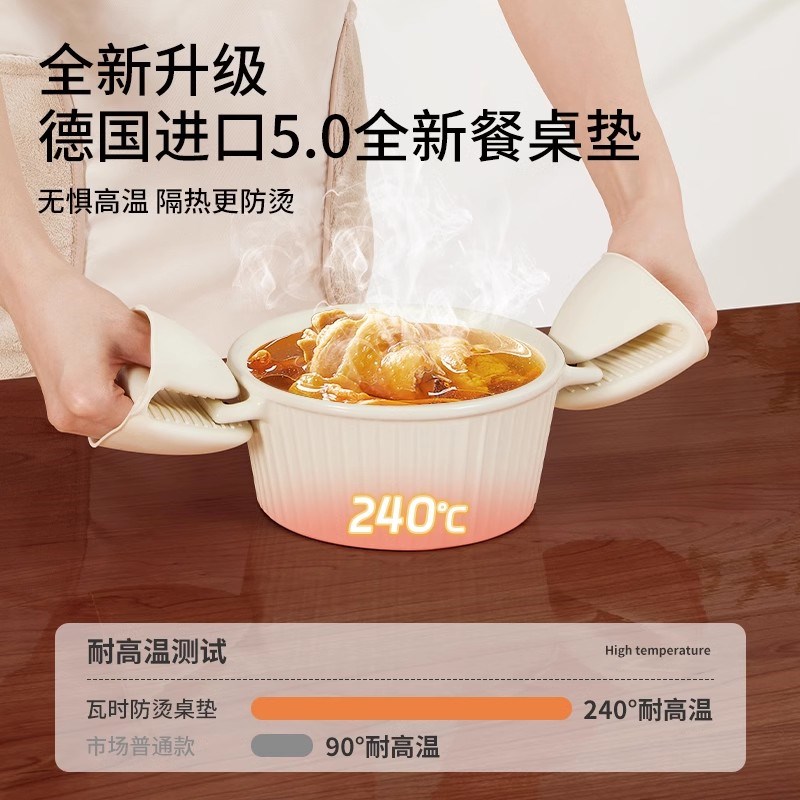 餐桌垫pvc软玻璃桌布防水防油防烫免洗桌面茶几保护垫耐高温