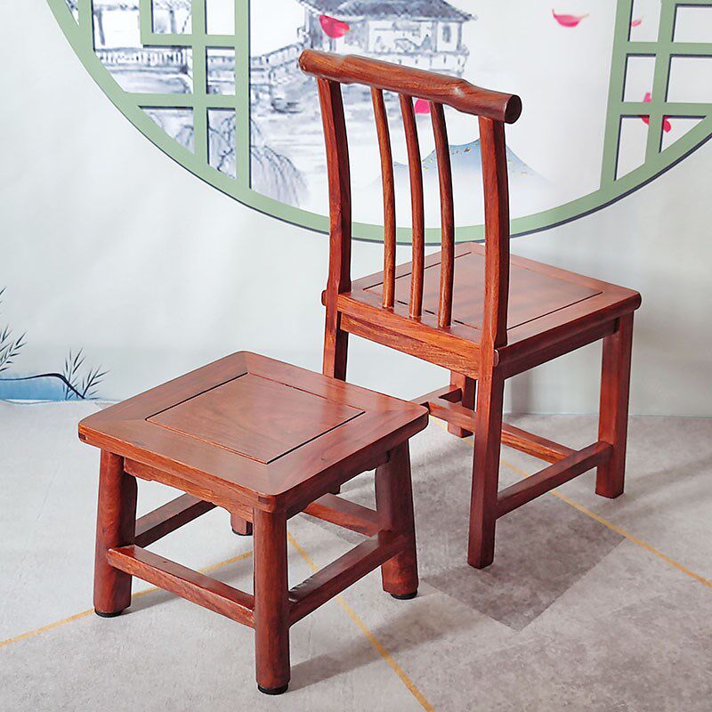 梨木刺猬紫檀木小矮凳家用红木小方凳儿童靠背椅实木小椅子,住宅家具,矮凳,淘宝优惠券,粉丝福利购,淘宝优惠卷