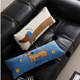 美拉德复古in风爱抱枕客厅沙发抱枕长条形靠枕床上睡觉腰枕