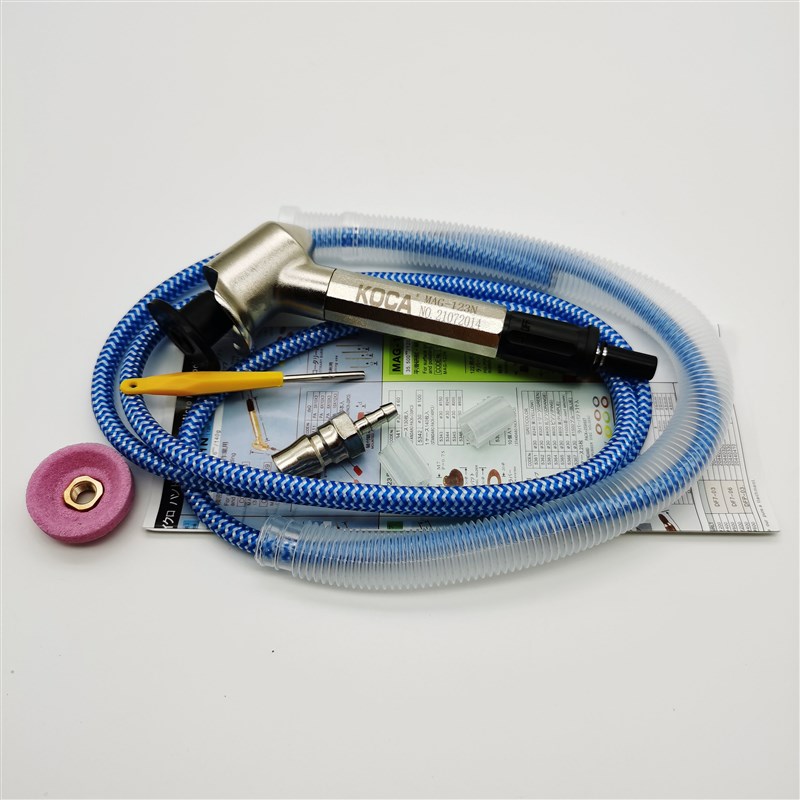 台湾KOCA气动弯头打磨机MAG-123N MAG-093N 45度90度气动打磨机