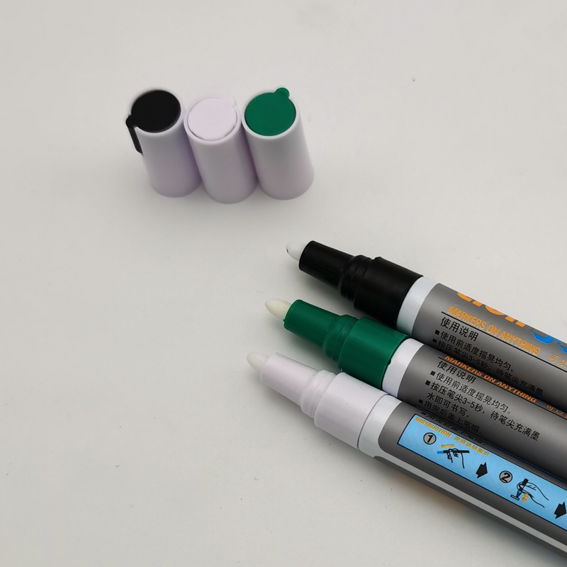 狮牌Lion耐高温油漆笔H2黑色耐度陶瓷甘锅高温实验记号笔