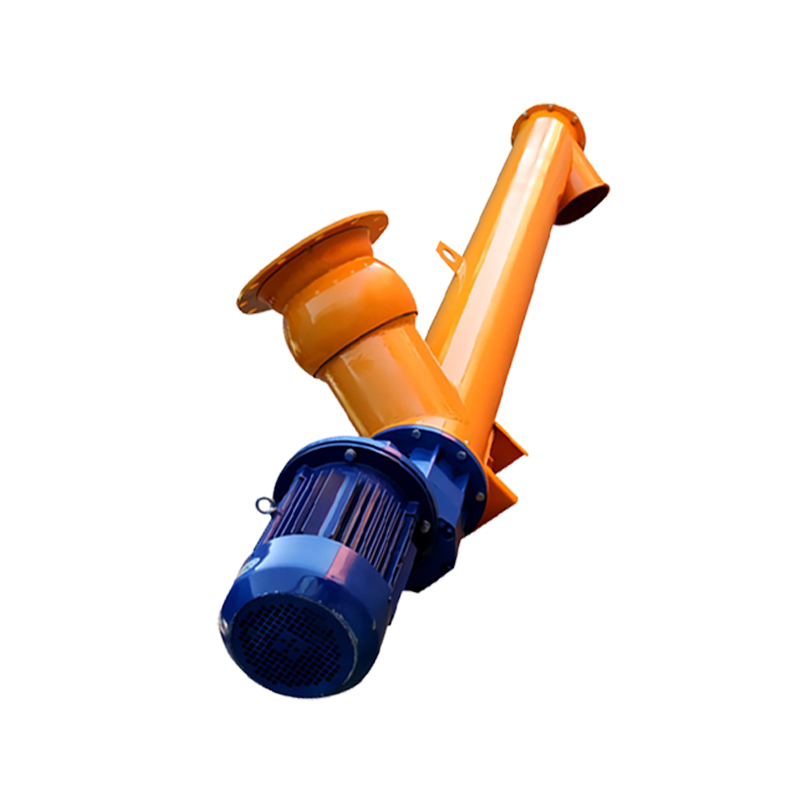 螺旋输送机单轴轴绞龙上料机管式螺旋给料设备不锈钢蛟龙现