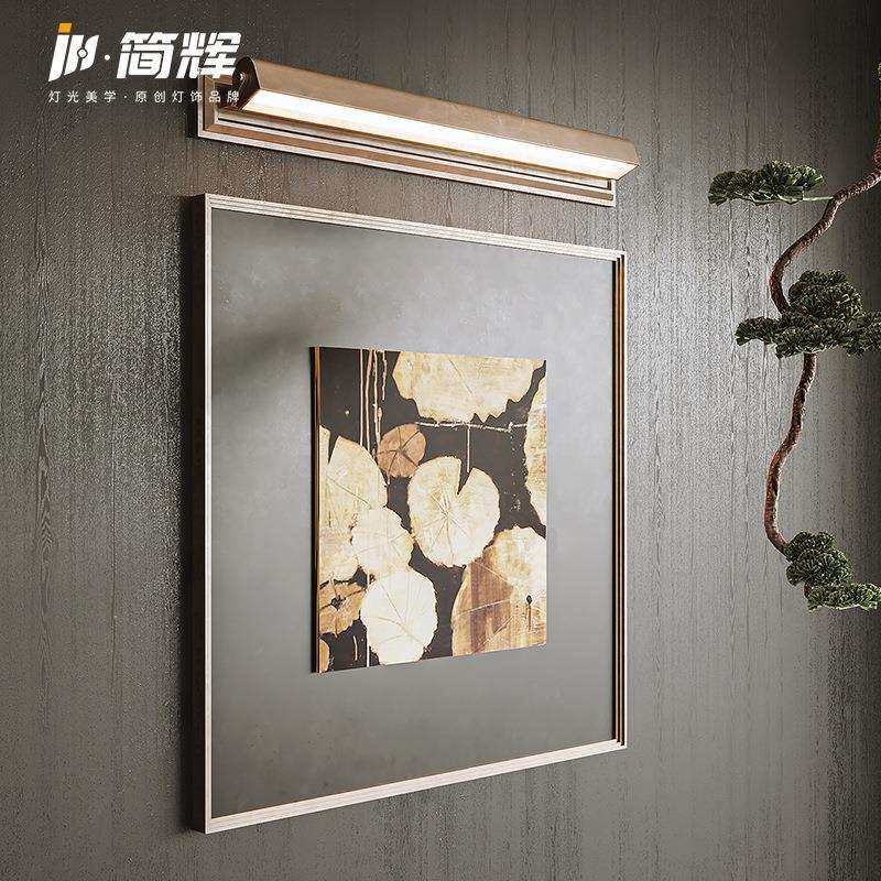 轻奢门牌照射壁灯北欧简约设计客厅酒店餐厅走廊过道挂画照画壁灯