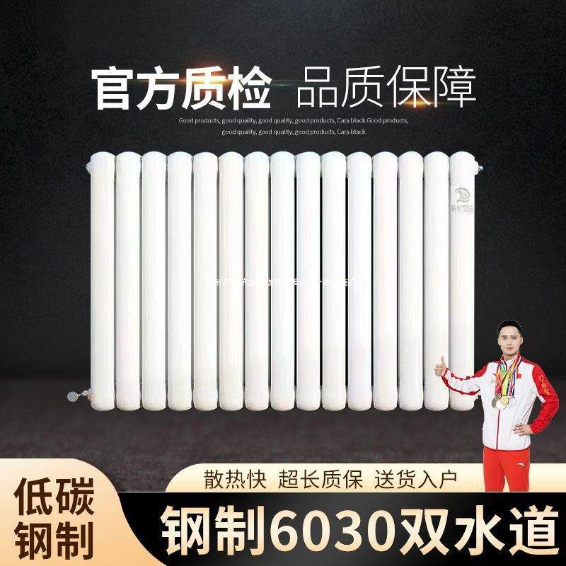 暖气片家用水暖取暖器钢制散热器集中供热立式壁挂式水循环大水道
