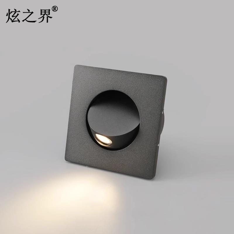 床头阅读灯北欧现代简约嵌入式led壁灯全季酒店书房走廊飘窗壁灯