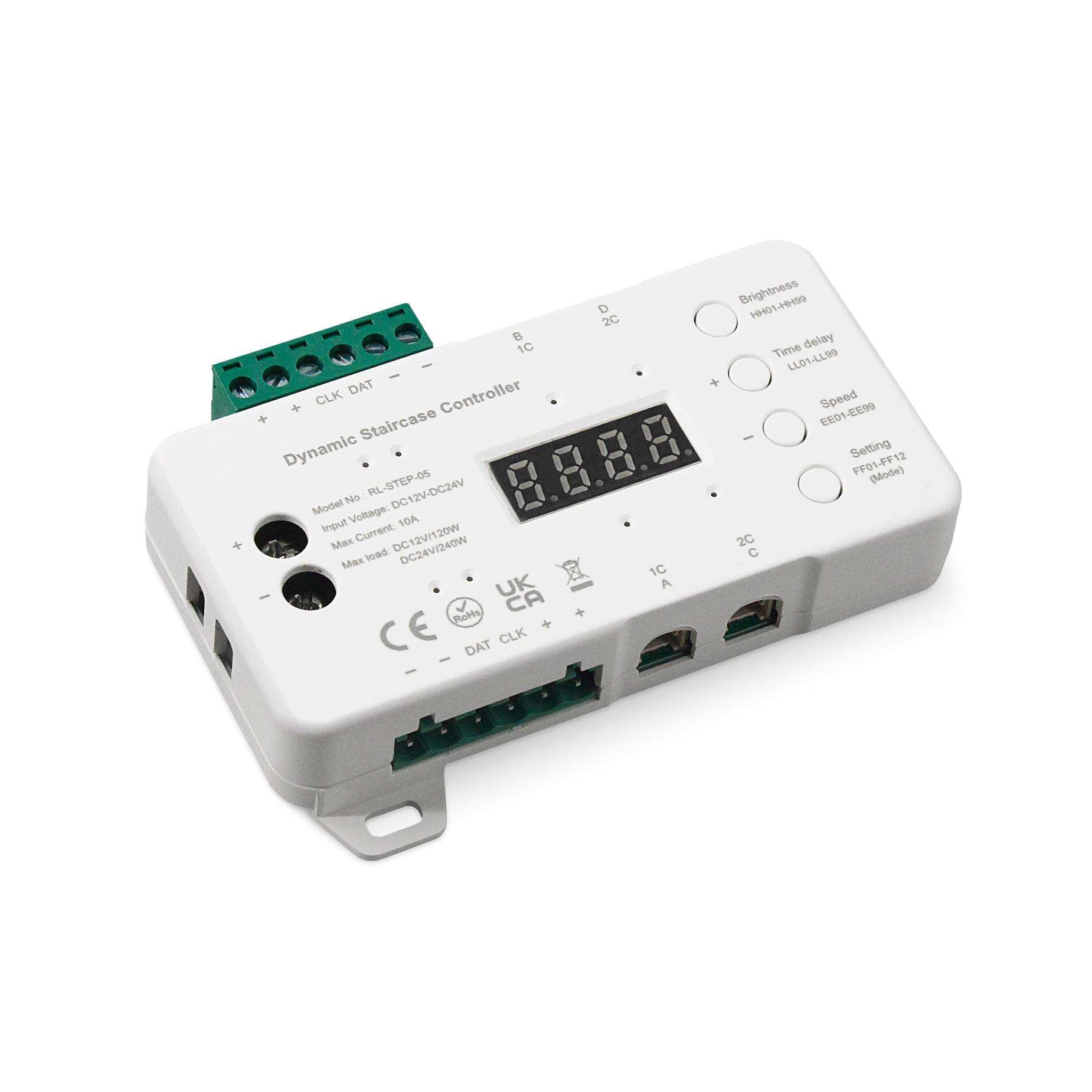 12V24V动态LED灯带台阶跑马灯踏步灯感应器红外人体感应控制器