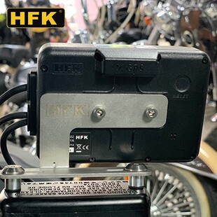 HFK 油壶不锈钢主机支架摩托车行车记录仪架子配件无线K20