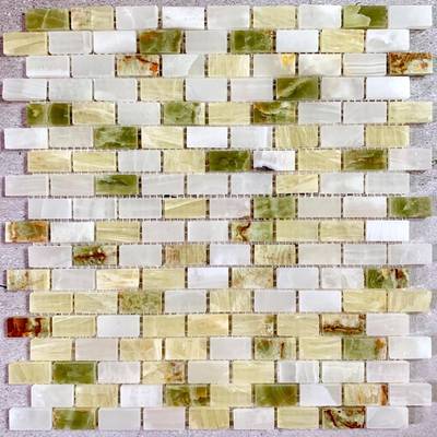 大理石石材马赛克石头浴室背景墙室内墙砖卫生间地砖防滑砖tile