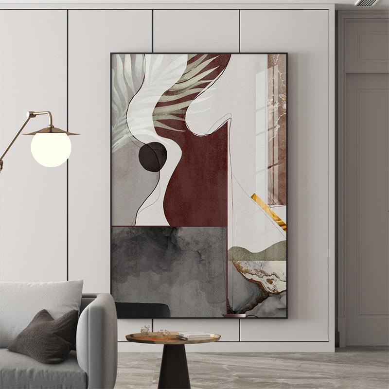 简约北欧风墙上装饰画入户玄关走廊挂画客厅餐厅房间卧室床头壁画