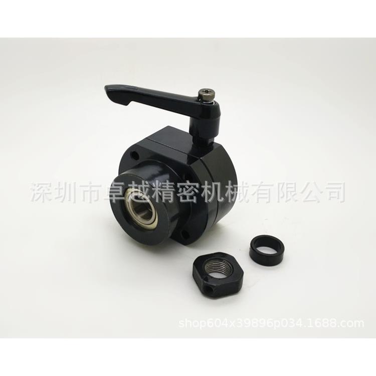 米思米型MRWZ-S15圆型30度梯形丝杠固定侧支座组件支撑座