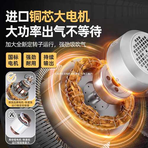 高压漩涡风机气泵旋涡工业除尘大功率吹吸鼓风机离心风机