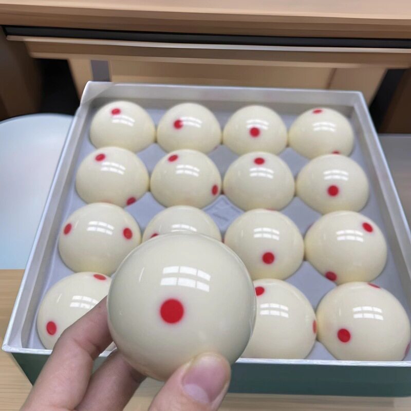 六点红斯诺克台球57.2mm高弹